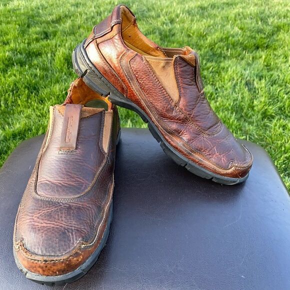 Timberland Speke 80549 Men's Slip-On Brown Leather Loafers Shoes Size 11M - Picture 3 of 11